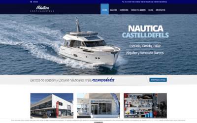 Proyecto pagina web Náutica