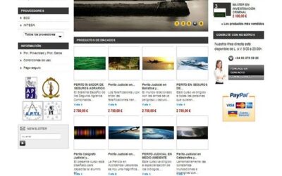 Tienda Online de cursos de peritos