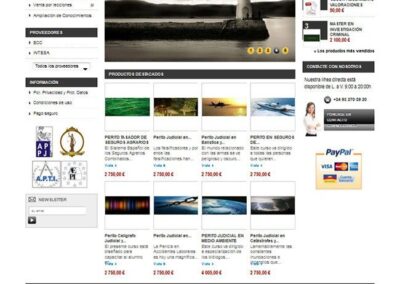 Tienda Online de cursos de peritos