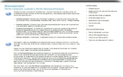 Proyecto de Perito Calígrafo