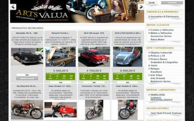 Tienda Online en subastas en antigüedades