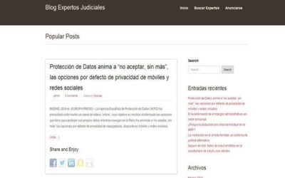 Blog de Expertos Judiciales