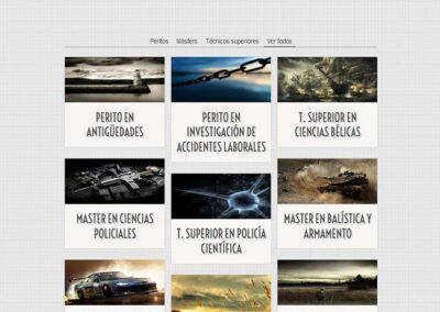 Proyecto de Cursos de Peritos Universitarios