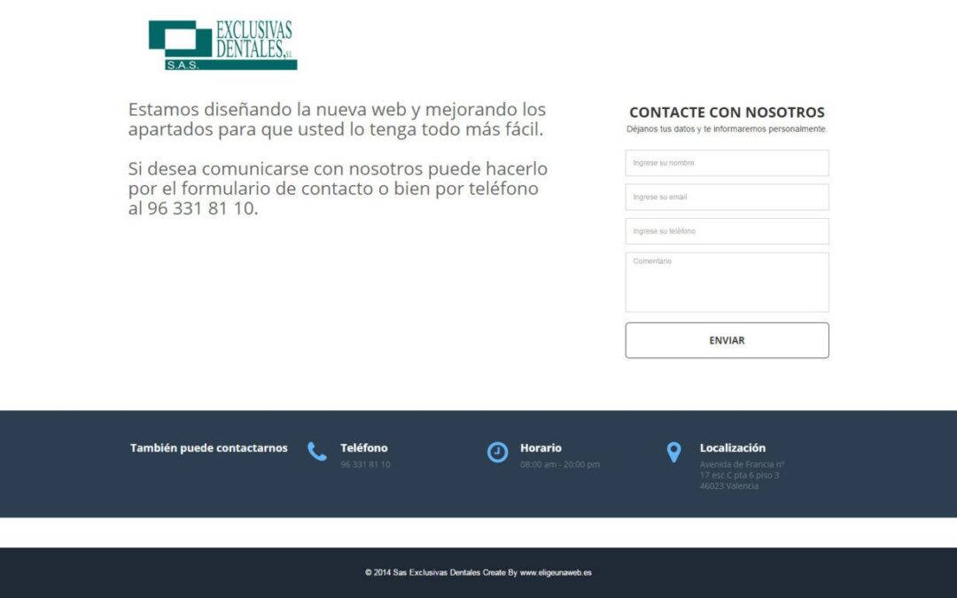 Proyecto de SAS Exclusivas Dentales