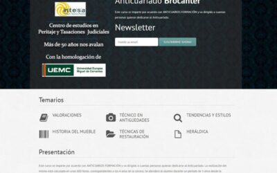 Curso en Anticuario Brocanter