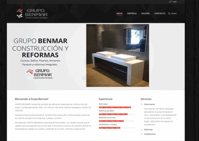 Proyecto de Página web para empresa de Reformas