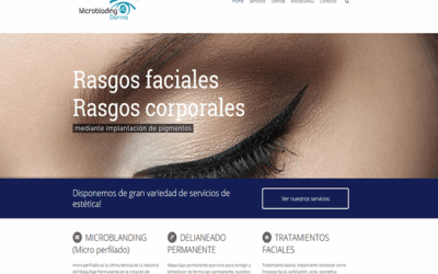 Proyecto de Página web para empresa de Estética