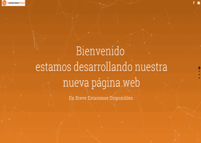 Proyecto de Landing Page para construcción