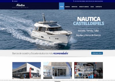 Proyecto pagina web Náutica