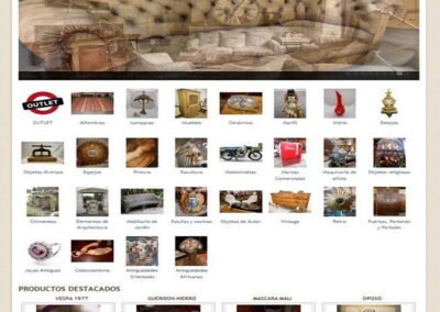 Tienda Online en Antigüedades