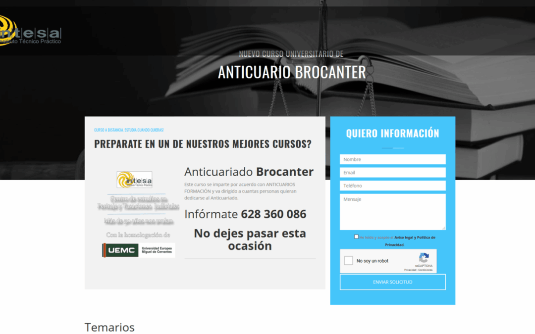 Anticuario Brocanter 2018