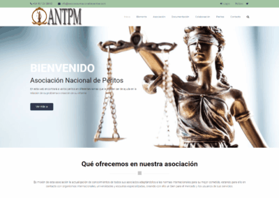 Proyecto web ANTPM 2018