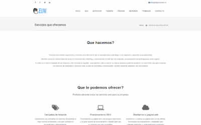 Diseño web corporativo
