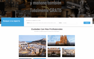 Actualización página web Expertos judiciales 2018