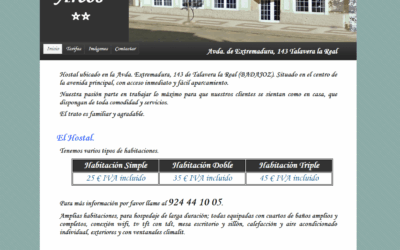 Proyecto web Hostal