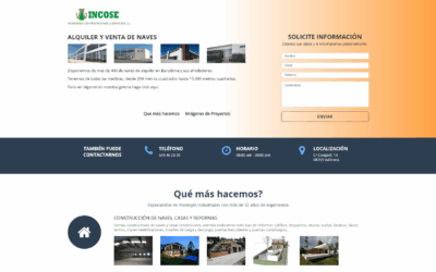 Plantilla email servicio alquiler naves