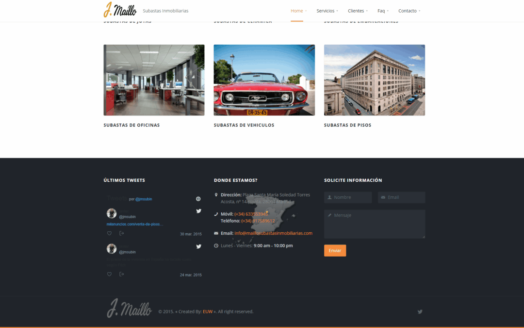 Proyecto pagina web empresa subastas