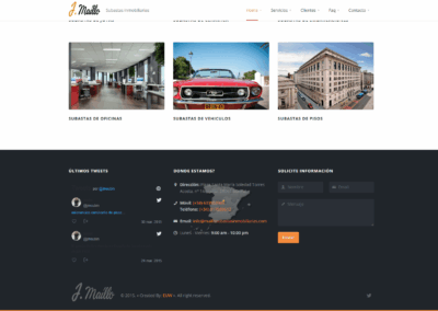 Proyecto pagina web empresa subastas