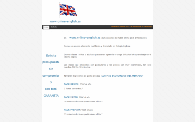 Proyecto clases inglés