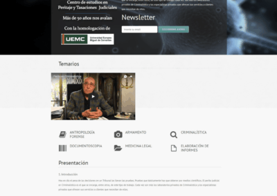 Proyecto Curso Perito en Criminalística