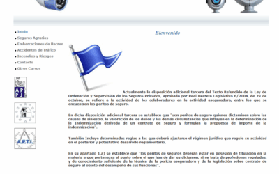 Proyecto web de cursos de seguros