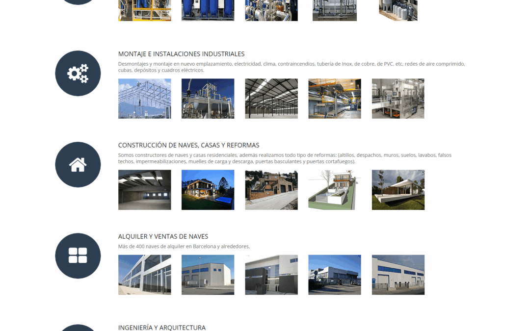 Plantilla de email empresa de servicios