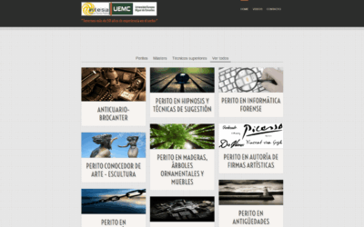 Paginas web de cursos peritos universitarios