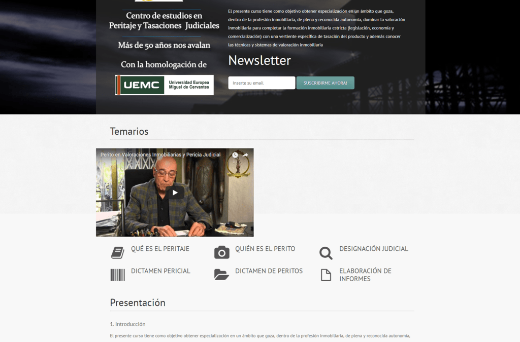 Proyecto Curso Valoraciones Inmobiliarias