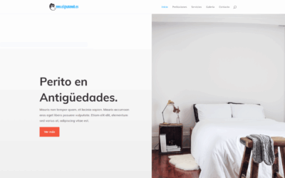 Proyecto Web taller de restauración antigüedades