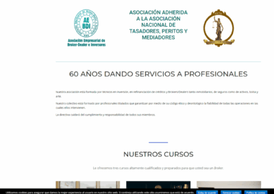 Página web actualizada de Asociación de BrokerDealer