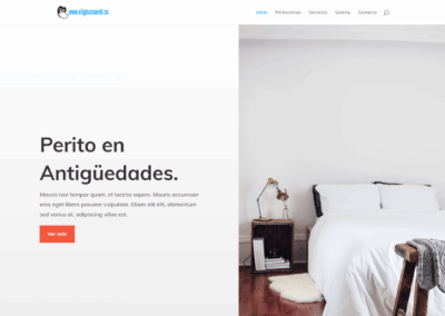 Proyecto Web taller de restauración antigüedades