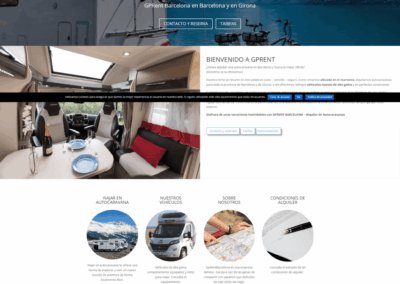 Página web alquiler autocaravanas