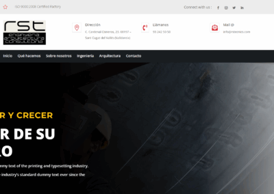 Página web RST