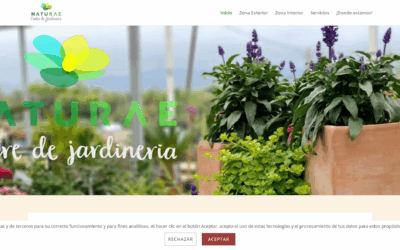 Página web Garden