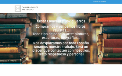 Página web Arte & libros