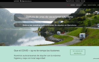 Página web Alquiler