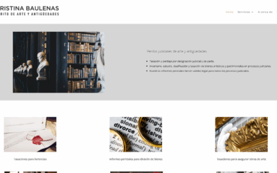 Página web de peritaje en antigüedades