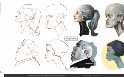 Página web de servicio gráfico