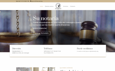 Página web Notaría