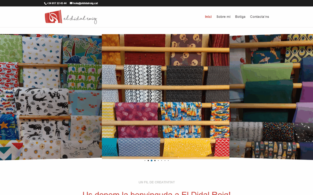 Página web El Didal Roig