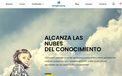 Página web Formación