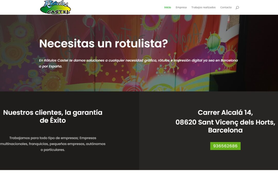 Página web Rotulos