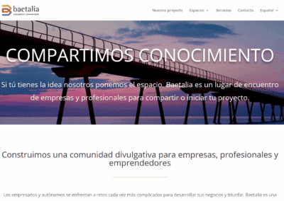 Página web Baetalia