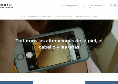 Página web Grimalt