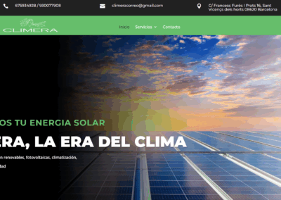 Página web Climera