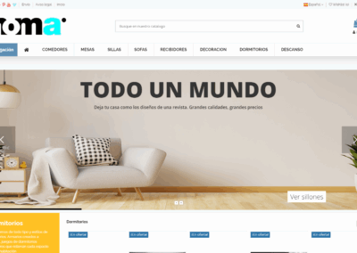 Tienda online muebles