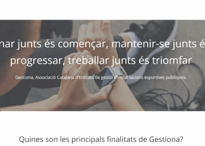 Página web Gestiona