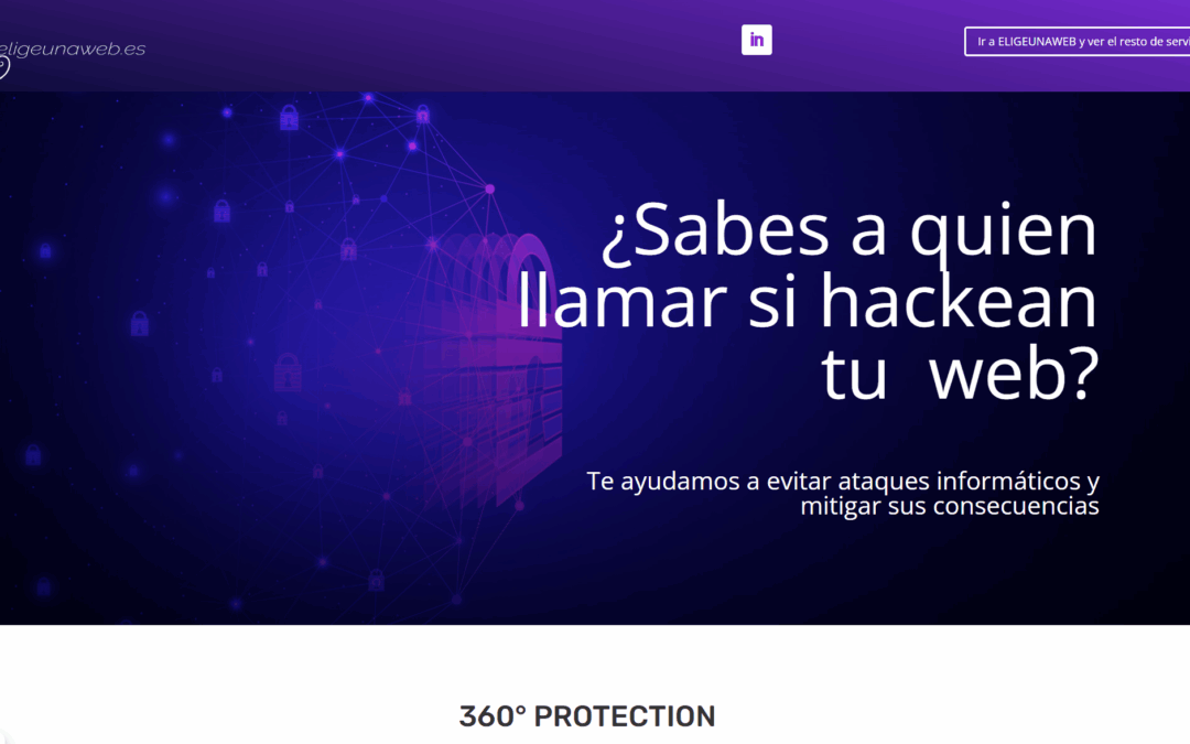 Landing Page Seguridad EUW