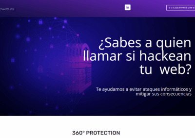 Landing Page Seguridad EUW
