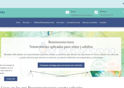 Página web Bioneurosincronia
